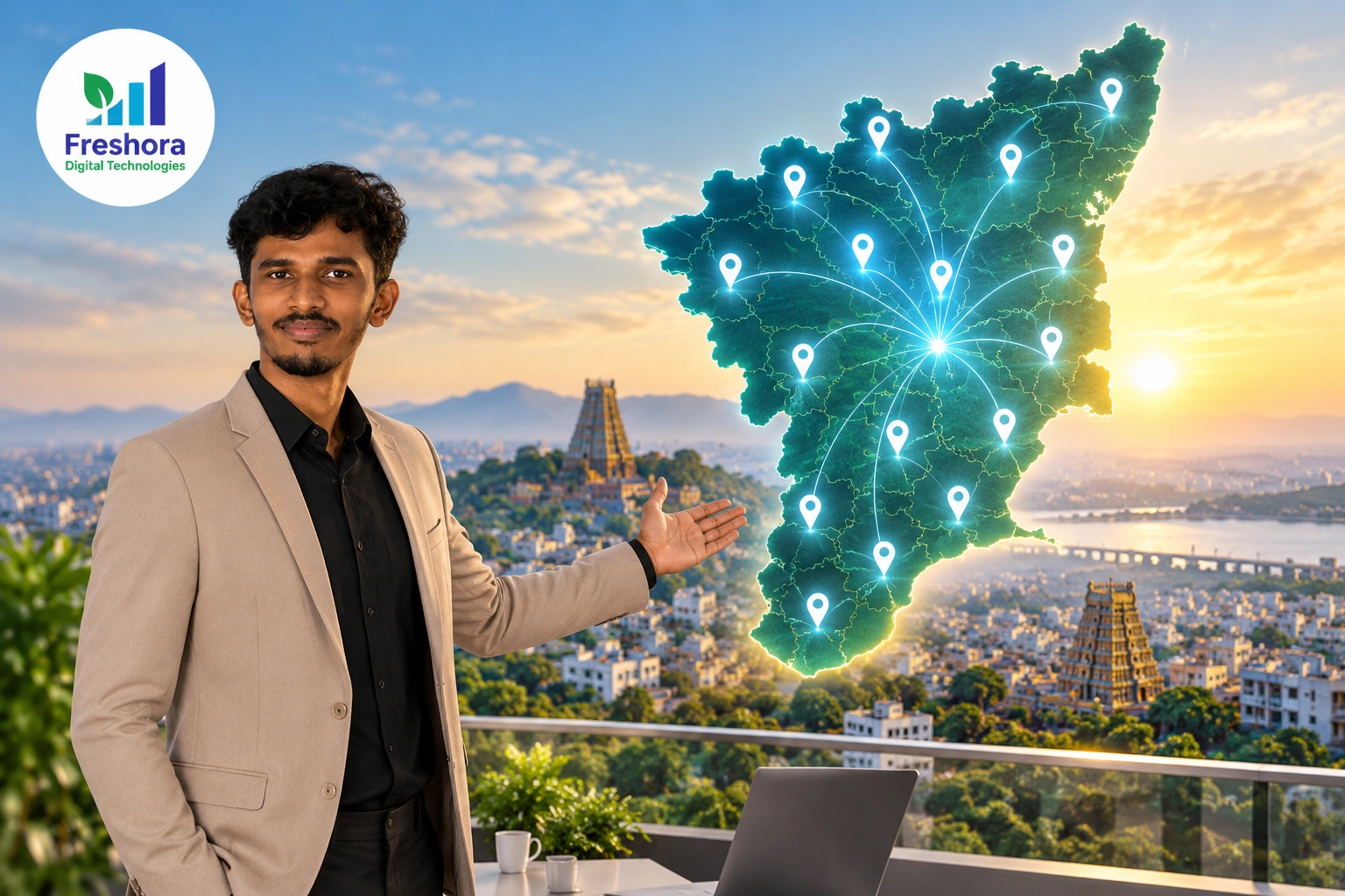 Freshora Digital Technologies delivering digital solutions across Tamil Nadu