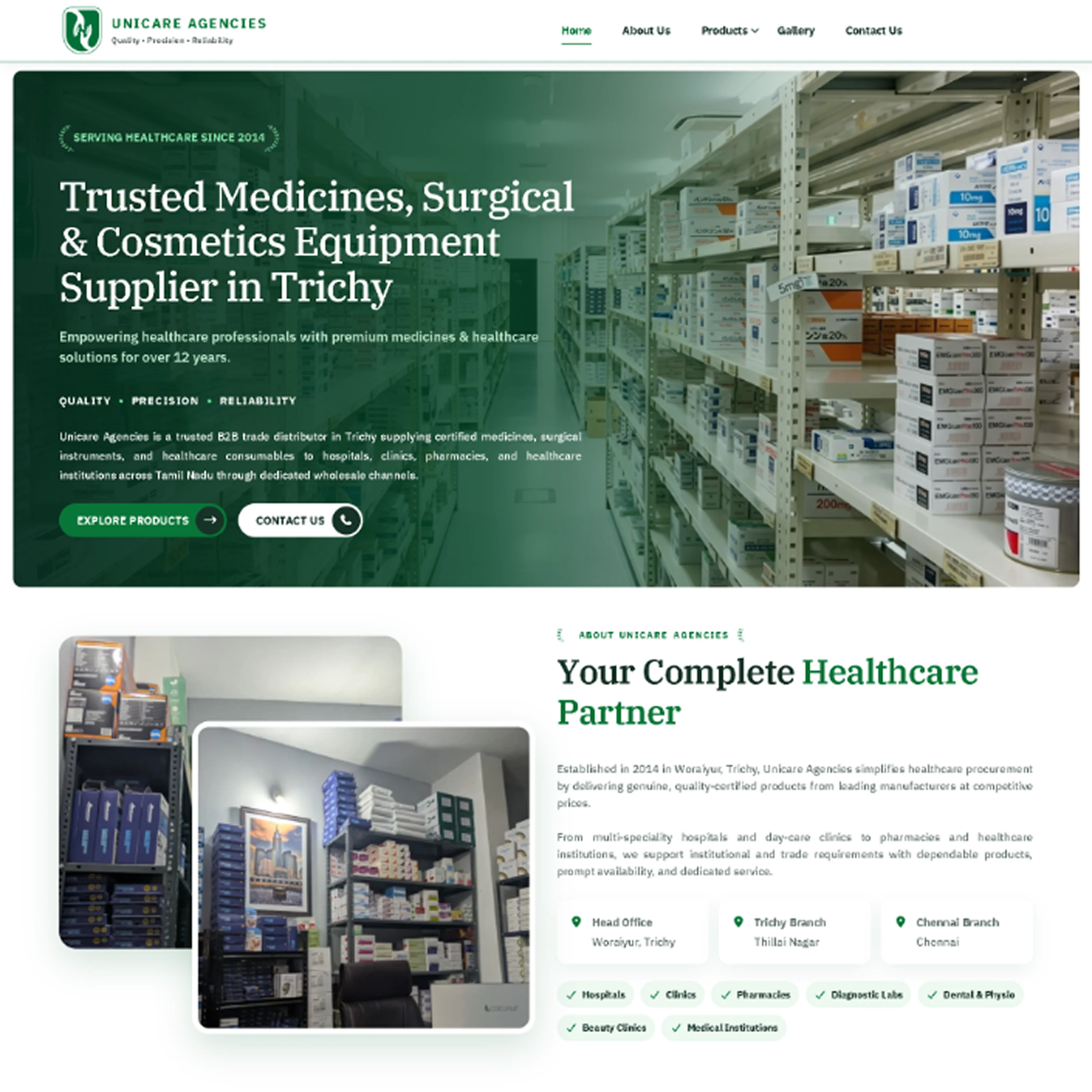 Unicare website