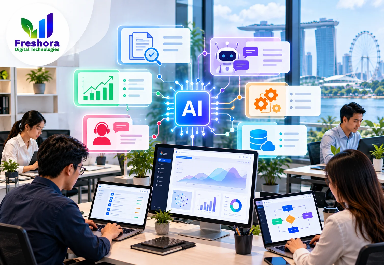 AI development solutions for businesses in Singapore