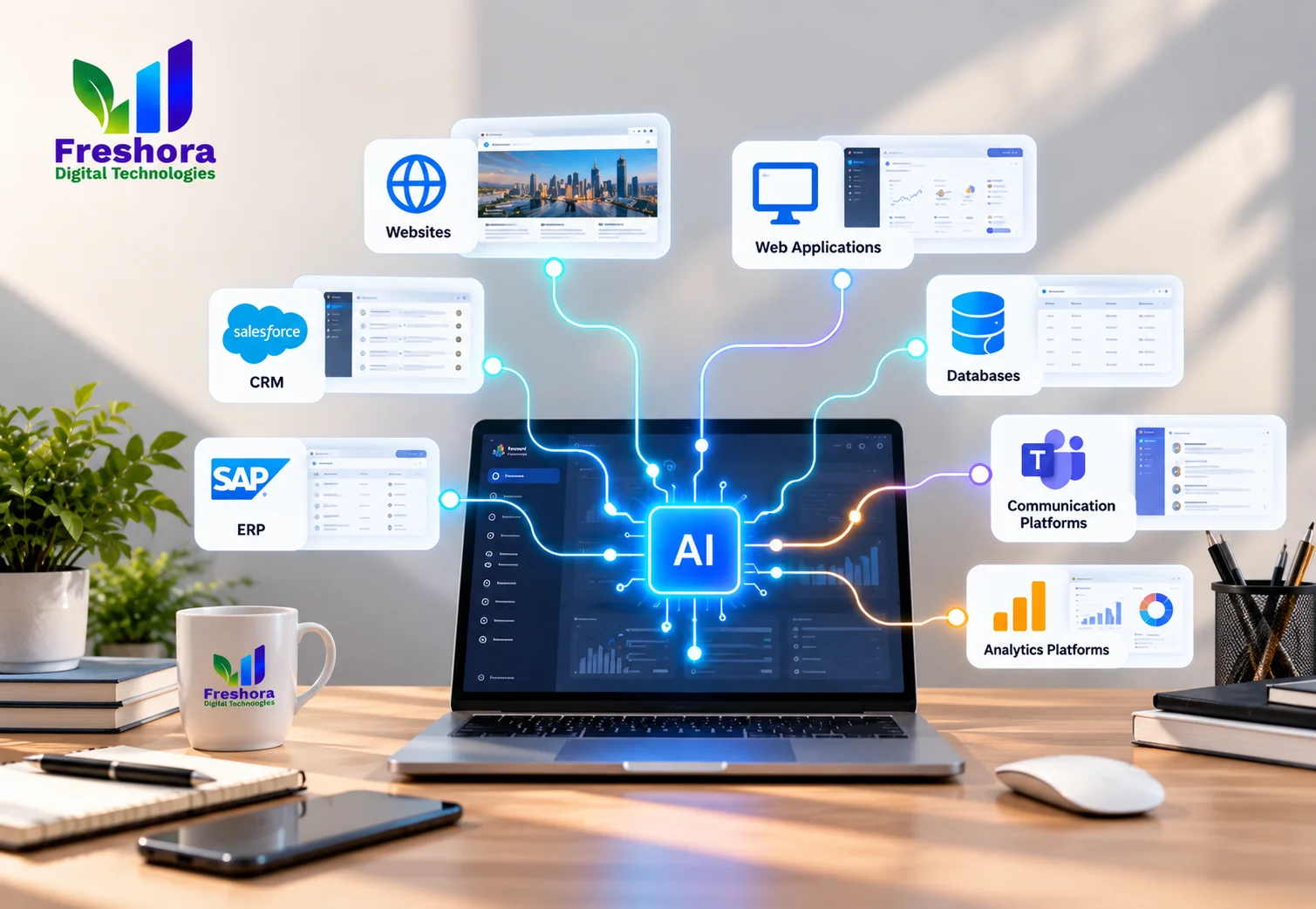 AI integration with business systems in Singapore