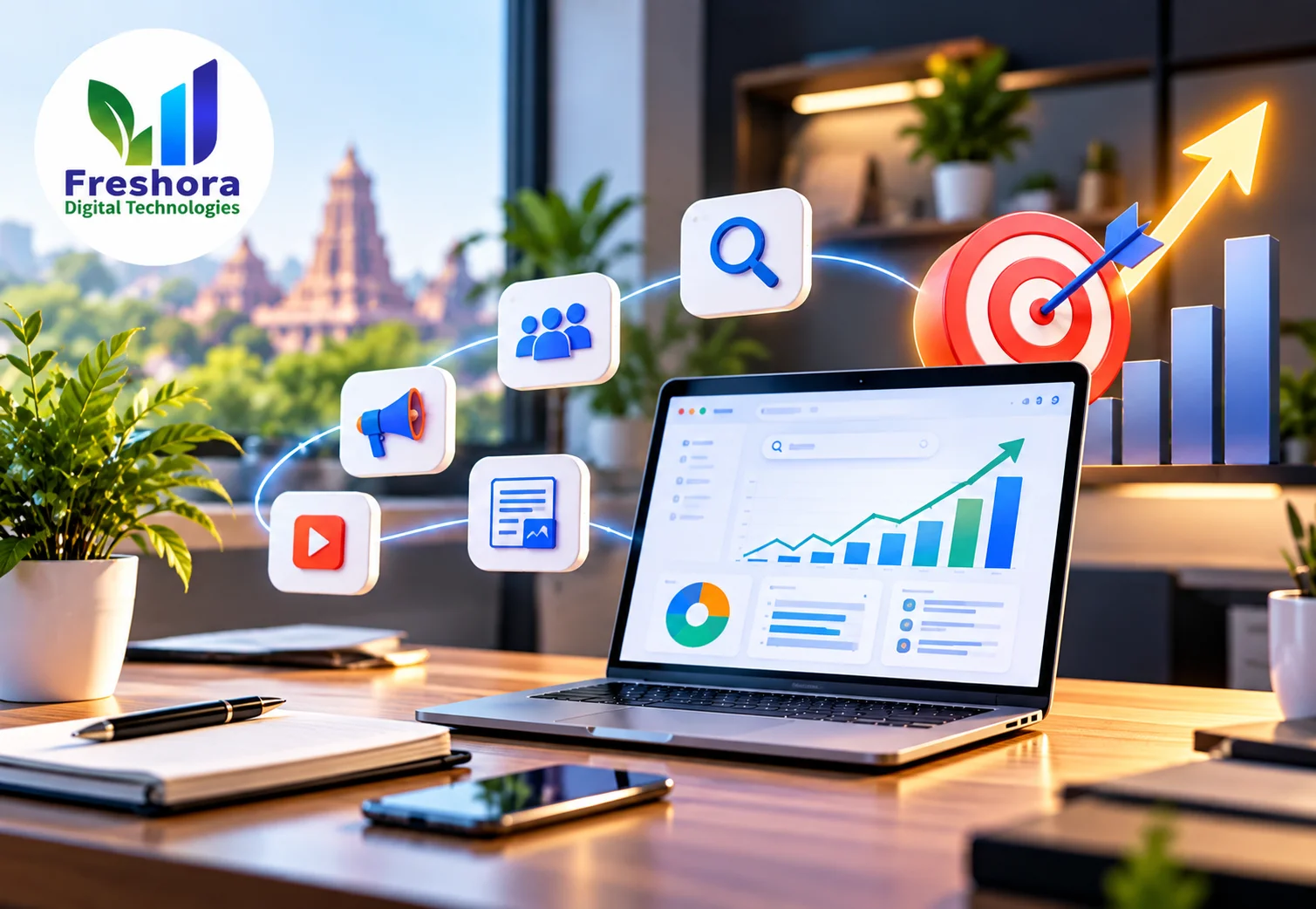 Search visibility and content planning for digital marketing in Chennai