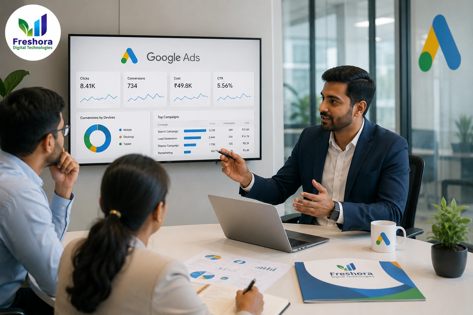 Google Ads Agency in Trichy helping businesses plan and manage advertising campaigns – Freshora