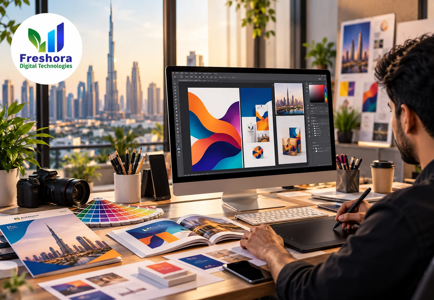 Graphic design services for businesses in Dubai and the UAE