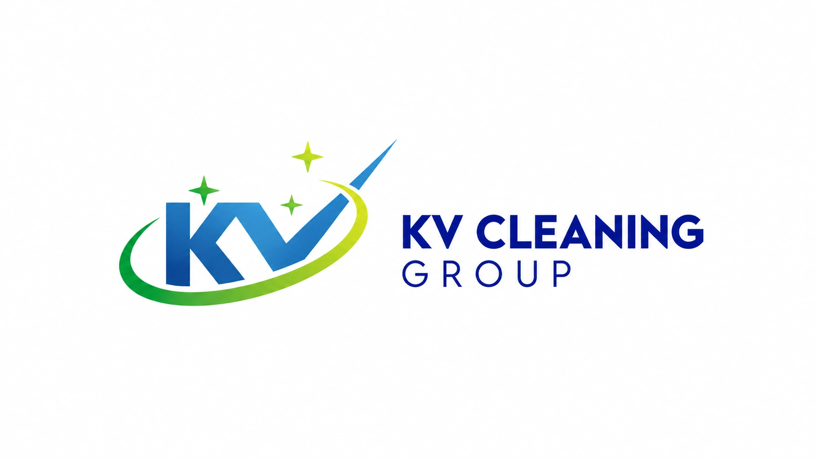 KV Cleaning Group logo design by Freshora Digital Technologies