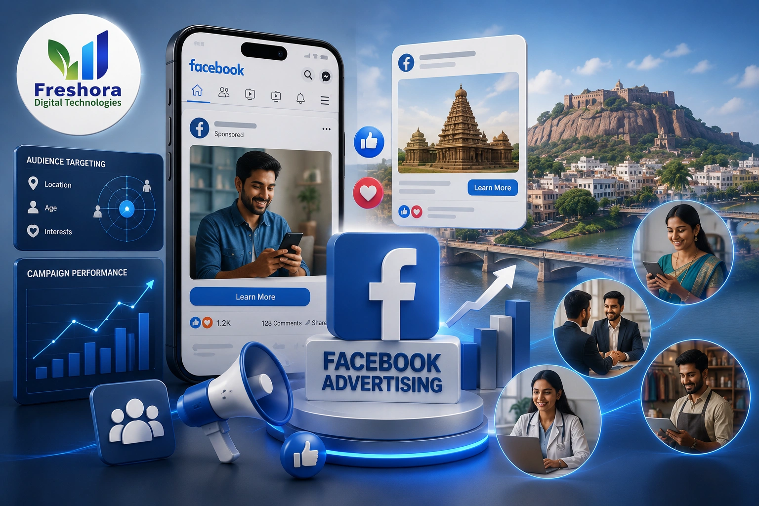 Facebook Advertising in Trichy for local businesses