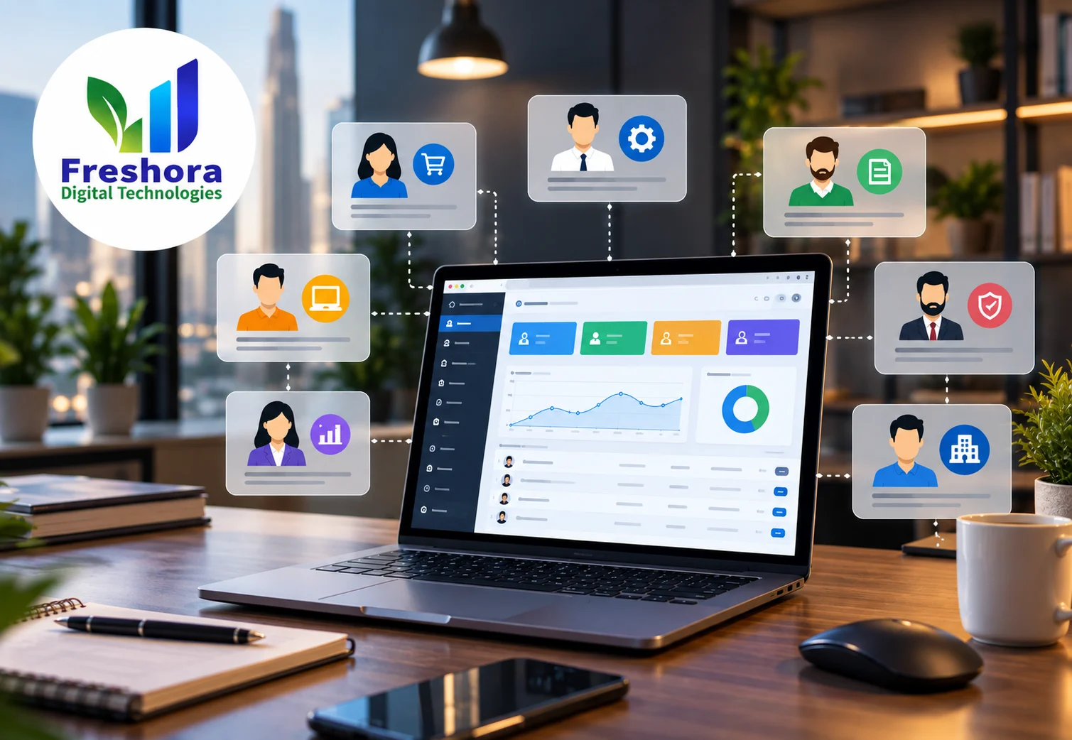 User roles and permissions in web application development