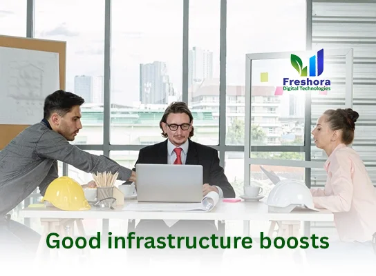 Good infrastructure boosts