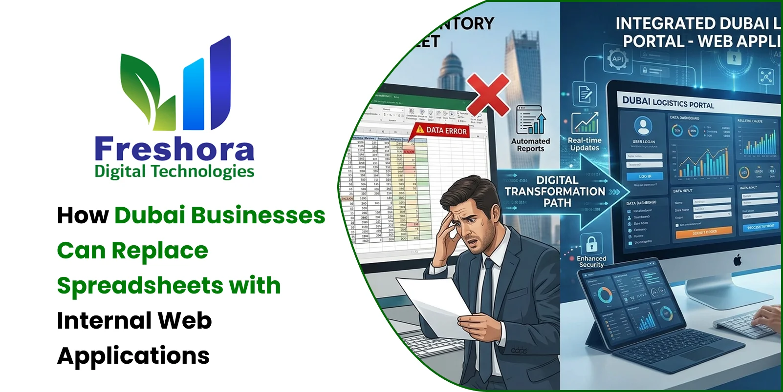 How Dubai Businesses Can Replace Spreadsheets with Internal Web Applications