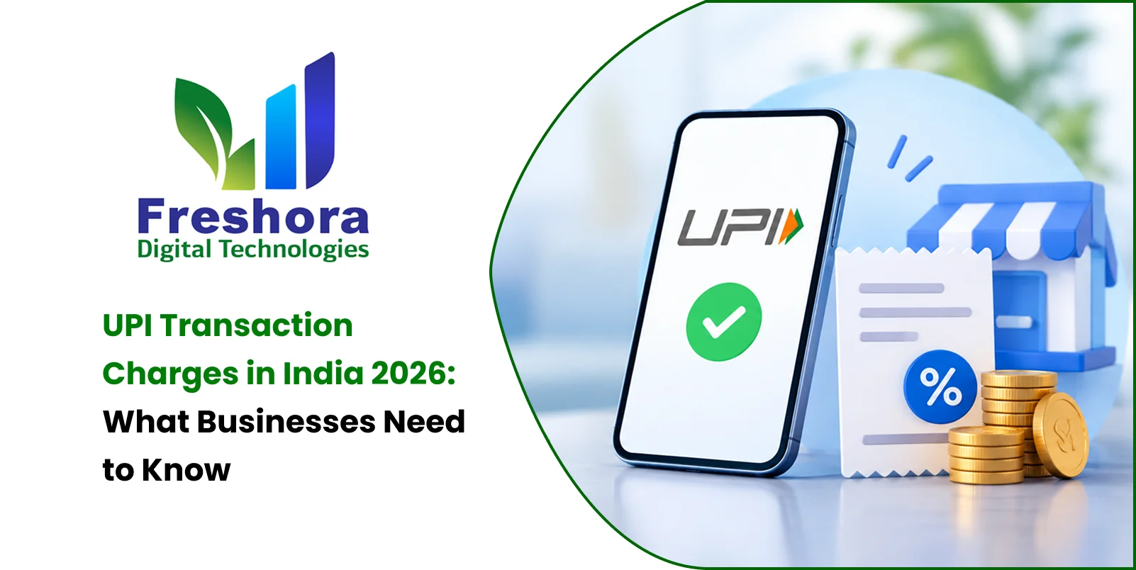 UPI payment with merchant charges and MDR