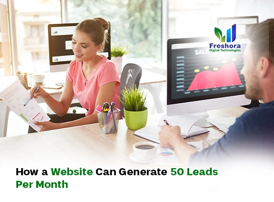 Leads on  Website