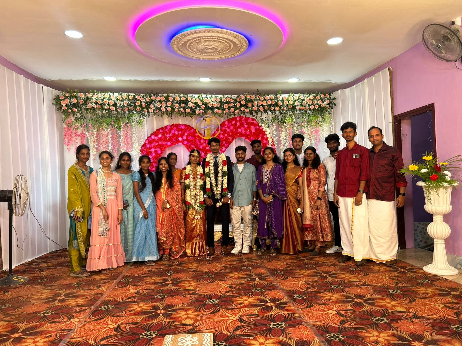 Freshora Celebrating our Colleague's Sister's Wedding