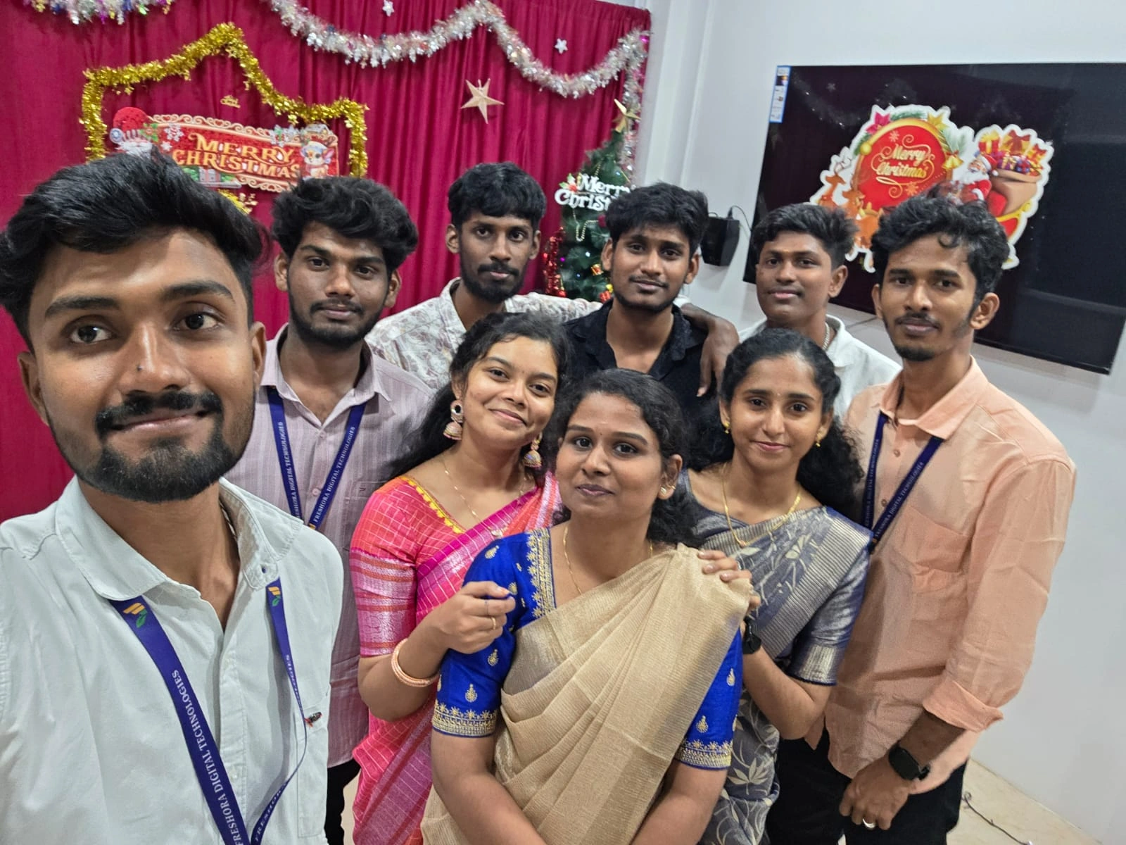 Freshora Christmas Celebration - Development Team members