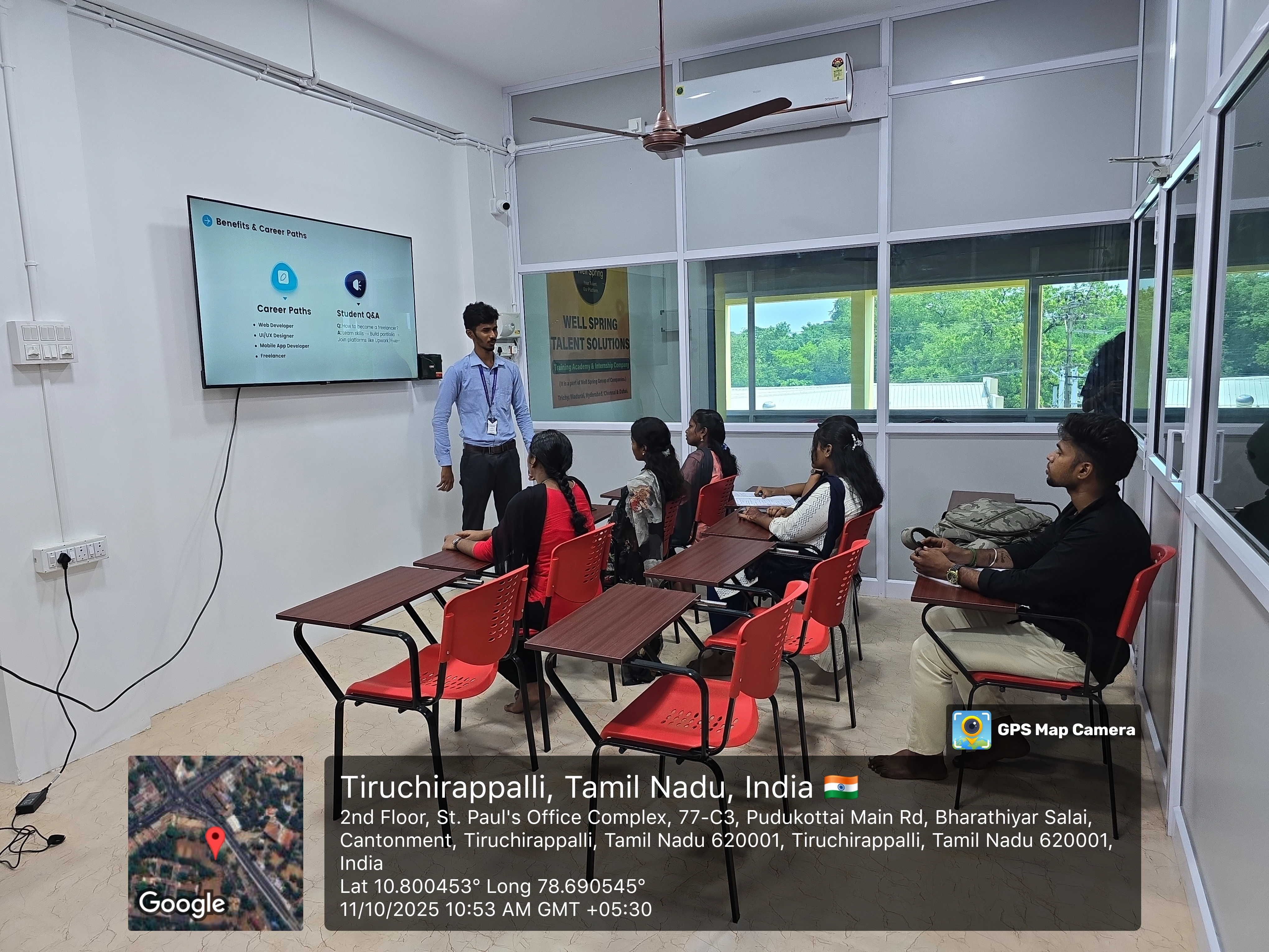 Hands-on Learning Session Conducted by Web and app development TL