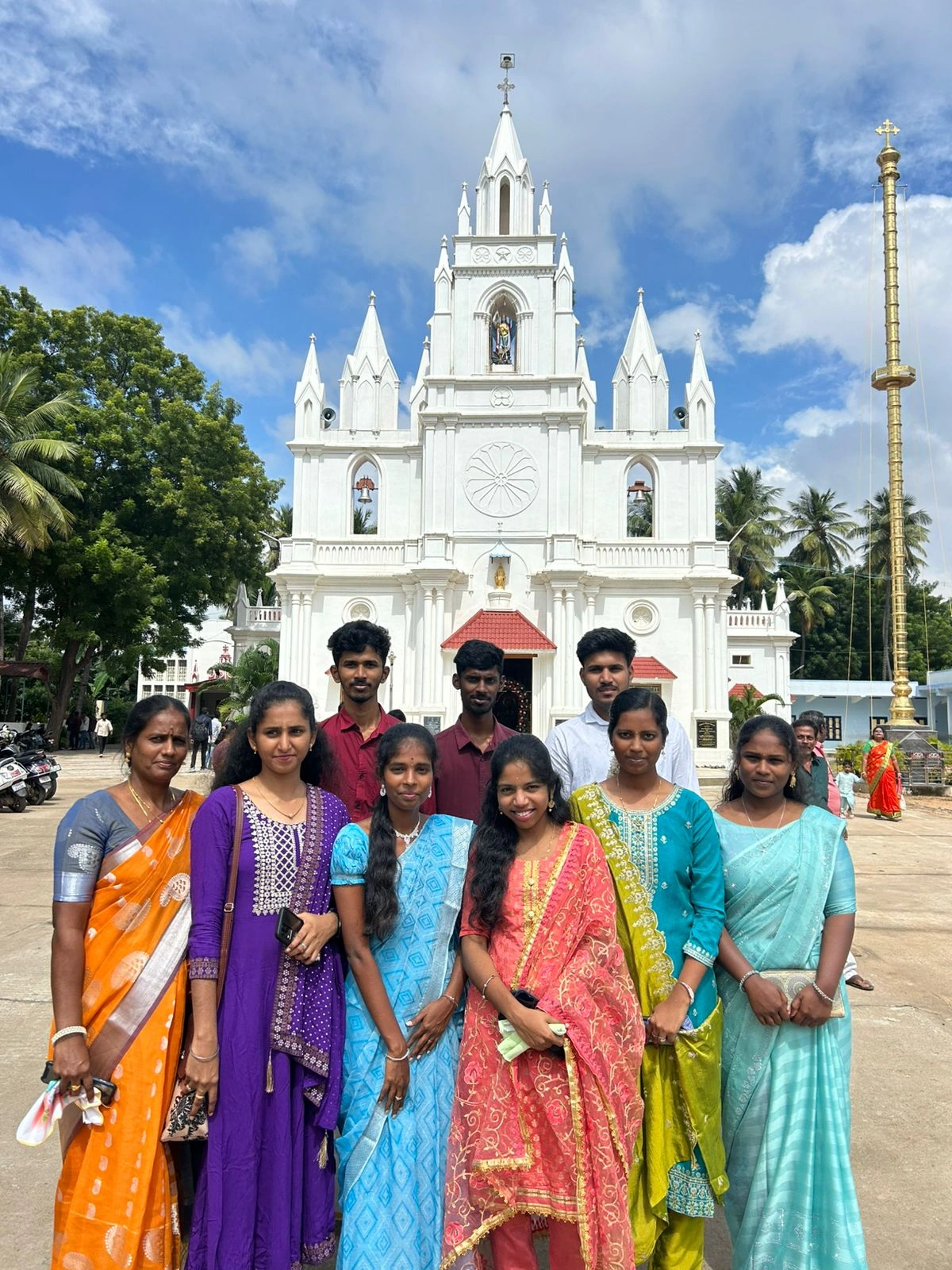 Employees outing @ Poondi Matha Church