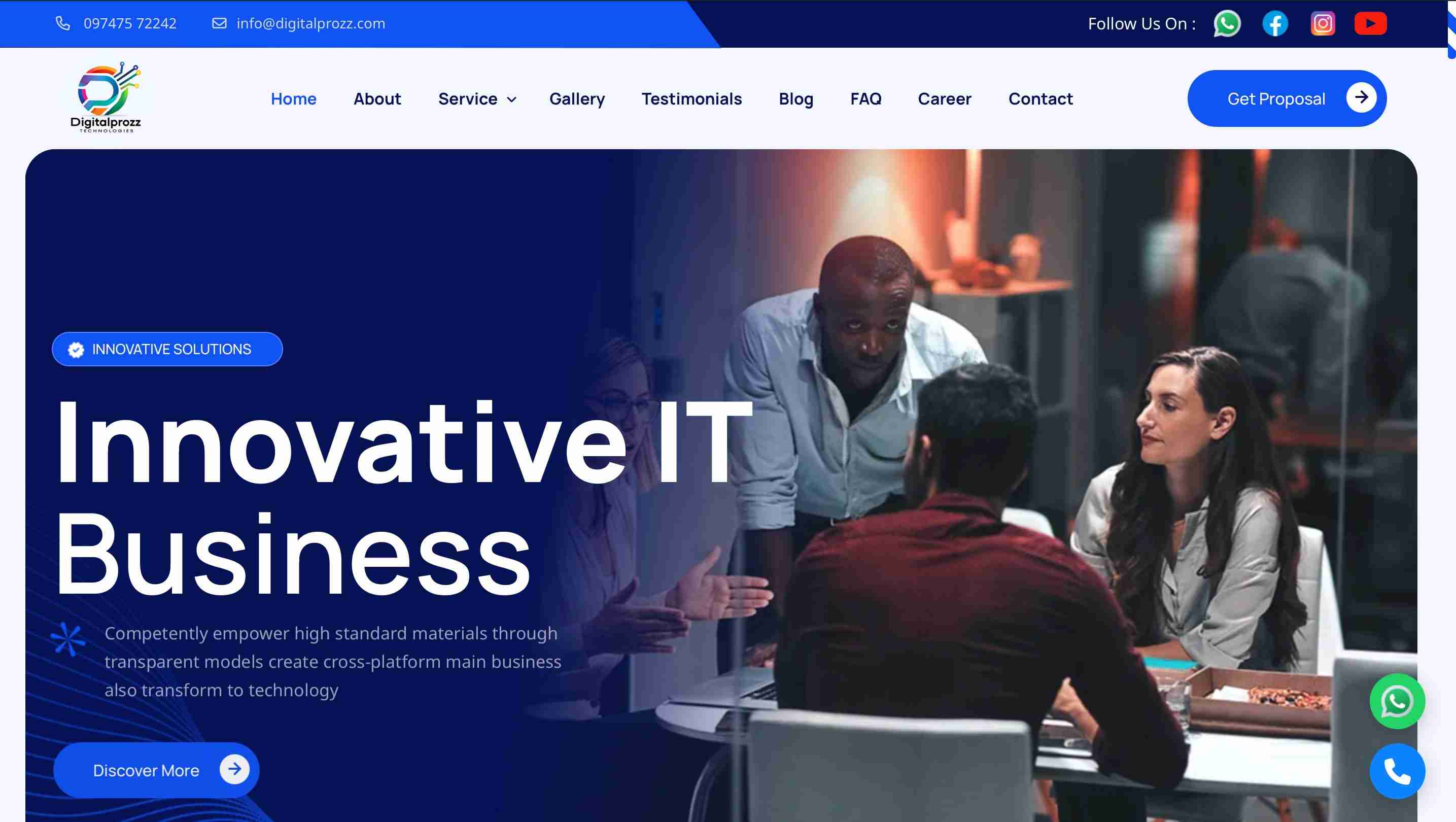 After Google Business Profile Optimization - Improved Visibility